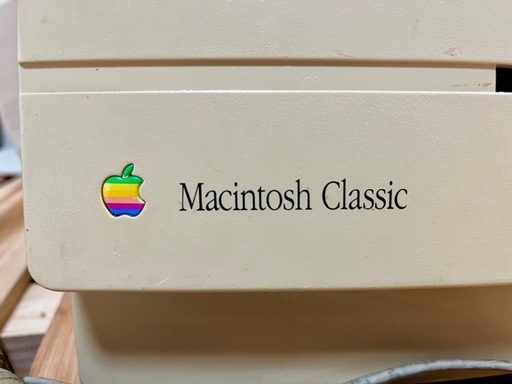 【値下げ】Apple Macintosh Classic マックラ・レトロ 名機