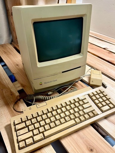 【値下げ】Apple Macintosh Classic マックラ・レトロ 名機