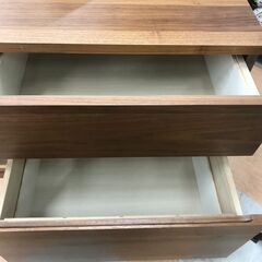 【ジャングルジャングル石川金沢店】  テレビ台 茶/木目調 W110×D45×H50 クリーニング済み												の画像