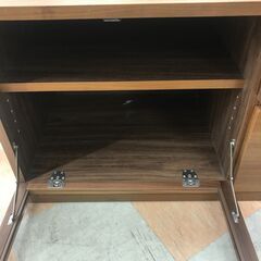 【ジャングルジャングル石川金沢店】  テレビ台 茶/木目調 W110×D45×H50 クリーニング済み												の画像