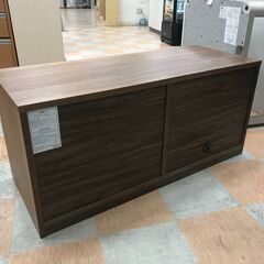 【ジャングルジャングル石川金沢店】  テレビ台 茶/木目調 W110×D45×H50 クリーニング済み												の画像