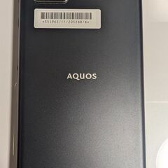 AQUOS sense4 basic　スマートフォンの画像