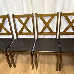 取引中　ダイニング 椅子 4脚の画像