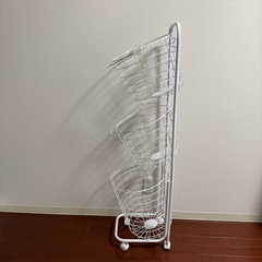 【美品】ランドリーバスケット 洗濯かごの画像