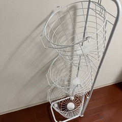 【美品】ランドリーバスケット 洗濯かごの画像