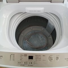 ★ジモティ割あり★ ＡＱＵＡ 洗濯機 AQW-GS70JBＫ（FG） 7.0㎏ 21年製 動作確認／クリーニング済み TK6817【リユースのサカイつくば店】の画像