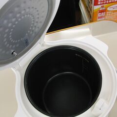 LOCABO 糖質カット炊飯器 糖質カット2合 通常5合 ホワイト JM-C20E-W 2022年製 炊飯ジャー 札幌 手稲の画像