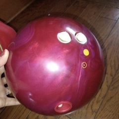 🎳 ボウリングボール（AZO製）＋asicsバッグ付き【無料でお譲りします】の画像
