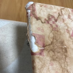 色褪せたアイロン台の画像
