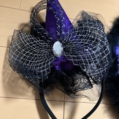 ハロウィン　スカート　帽子　カチューシャの画像