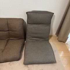 ソファ  2つの画像
