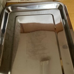 決定　ステンレストレイ　の画像