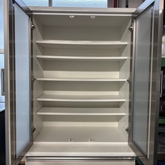 ニトリ 食器棚 ポスティア 80DB WH　リガーレ　レジュームの画像
