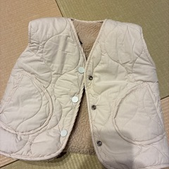 スヌーピー  リバーシブル　ベストの画像