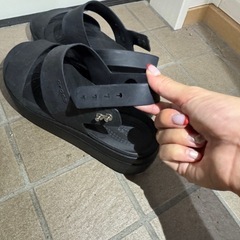 Crocs ラバーサンダル　中古　ハワイ産の画像
