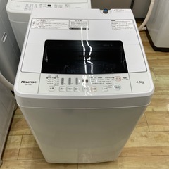 Hisense 4.5kg全自動洗濯機【リサイクルフカツ岡崎倉庫店】251011SM-43