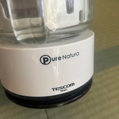 TESCOM フードプロセッサー　Pure Naturaの画像