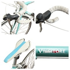 ◯Bianchi ビアンキ VINCITORE ヴィンチトーレ ロードバイク 自転車 SHIMANO SORA ビアンキスポーツ 490mm 現状渡し 中古品 ジモティ姫路の画像