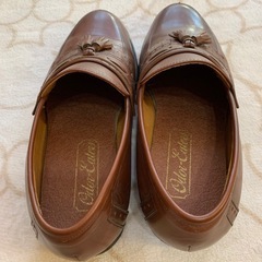 ☆美品☆タッセル付きブラウンローファーの画像