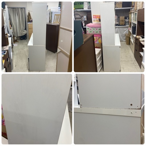 ?ジモティー限定価格‼️￥52,000&rarr;￥45,000 高橋木工　エチュード　140KB　食器棚　キッチンボード　白　幅140&times;奥51&times;高195.5cm　リサイクルショップ　朝霞市　ケイラック朝霞田島店　志木市　和光市　GM428