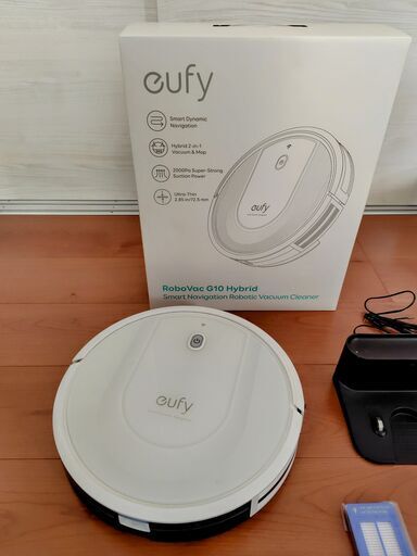 特価★Anker　アンカー　ロボット掃除機　eufy　RoboVac G10 Hybrid　要電池交換★引き取り優先