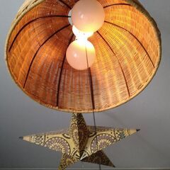 ニトリのLEDペンダント／中古・電球はありませんの画像