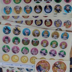 観音寺 ドラゴンボールのシール大量 の画像