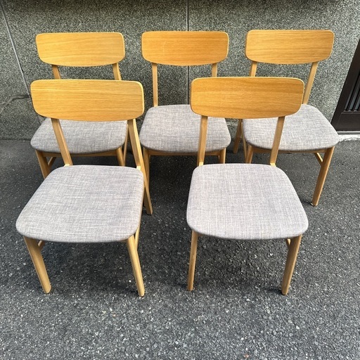 ニトリ ダイニングチェア チェア 5脚