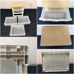 IRIS OHYAMA ウッドトップチェスト3段 N543 クローゼット収納 アイリスオーヤマ衣装ケース 木天板 完成品WOOD TOP CHEST ローラー付きの画像