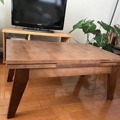 伸縮性ローテブル の画像