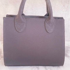 GYDA ハンドバッグ 黒 ストーン装飾の画像