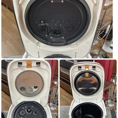 R455 ☀️ ZOJIRUSHI 圧力IH炊飯ジャー 5.5合炊き 16年製 NP-YS10 ⭐ 動作確認済 ⭐ クリーニング済の画像