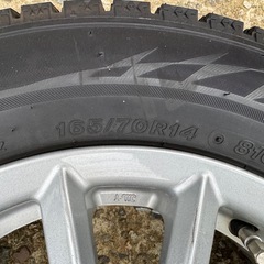 165/70R14 スタッドレスタイヤ＋ホイールセットの画像