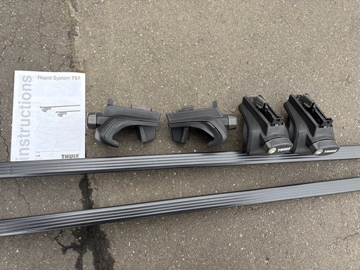 THULE Rapid System 757 キャリアベースセット