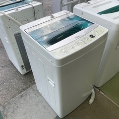 【リサイクルサービス八光】2017年製　ハイアール　JW-C55A-W 全自動洗濯機 ホワイト 洗濯5.5kgの画像