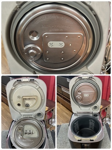 R215 ☀️ Panasonic スチーム圧力IH炊飯ジャー 1升炊き 14年製 SR-WSX184S ⭐ 動作確認済 ⭐ クリーニング済