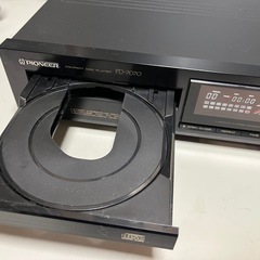 Pioneer CD PLAYER PD-7070 リモコン付属 動作確認済 パイオニア COMPACT DISC リモコン CU-PD008 中古品 ③の画像