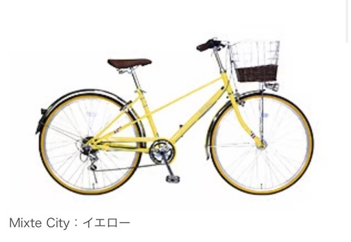 サイマ Mixte City イエロー ほぼ未使用