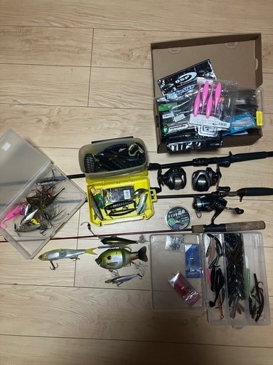 大特価 バス釣り引退セット