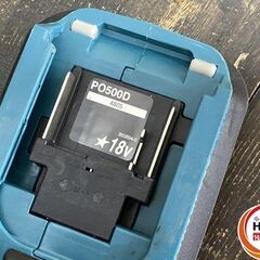 【久留米】【引き取り限定】【中古品】makita マキタ PO500DZ 充電式ランダムオービットポリッシャ 18V用 パット寸法:125mm 回転数(通常):0-6,800min-1 ※本体のみの画像
