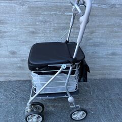 【美品‼️】🌟シルバーカー 🌟アルミワゴンM　須恵廣工業 　シニア介護の画像
