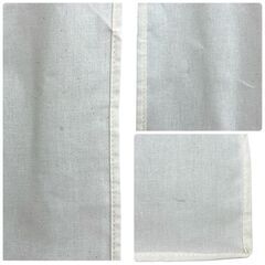 【レガストック川崎本店】衣類 バッグ 小物 収納ラック 2列 キャスター付き カーテン付き サイドポケット付き ホワイトの画像