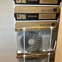 2.2kwエアコン　在庫2台　その他電気工事