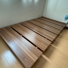 シングルベッドフレーム(すのこ/説明書付) の画像
