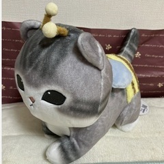 新品　タグ付き　mofusand　ミツバチにゃん　BIG ぬいぐるみ　ダッシュの画像