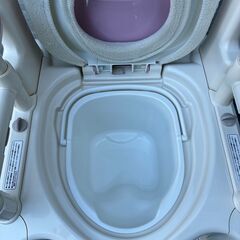 安寿🌟ポータブルトイレ🌟介護用品‼️　アロン化成　FX-CP 補高ナシ サクラの画像