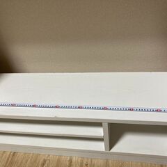 【商談中】【中古】テレビ台　外形約W120ｘＤ29ｘＨ119cm テレビ部分内径約W90ｘＨ62cm　の画像