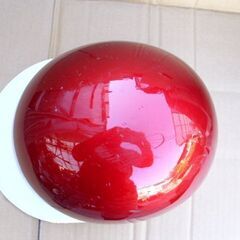 美品！ツバ付き　ヘルメット（ワインレッド）中古品◆彦根市～の画像