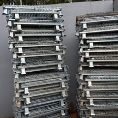 メッシュパレット　鉄籠
の画像