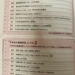 中学生の基礎英語の画像